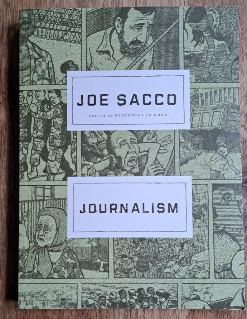 Boekomslag Joe Sacco - Journalism